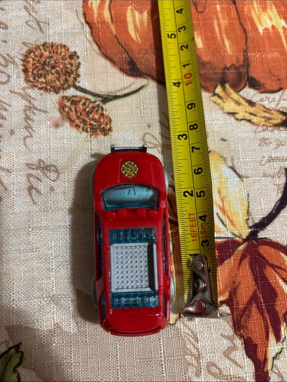 Red Fire Dept. Toy SUV for Kids